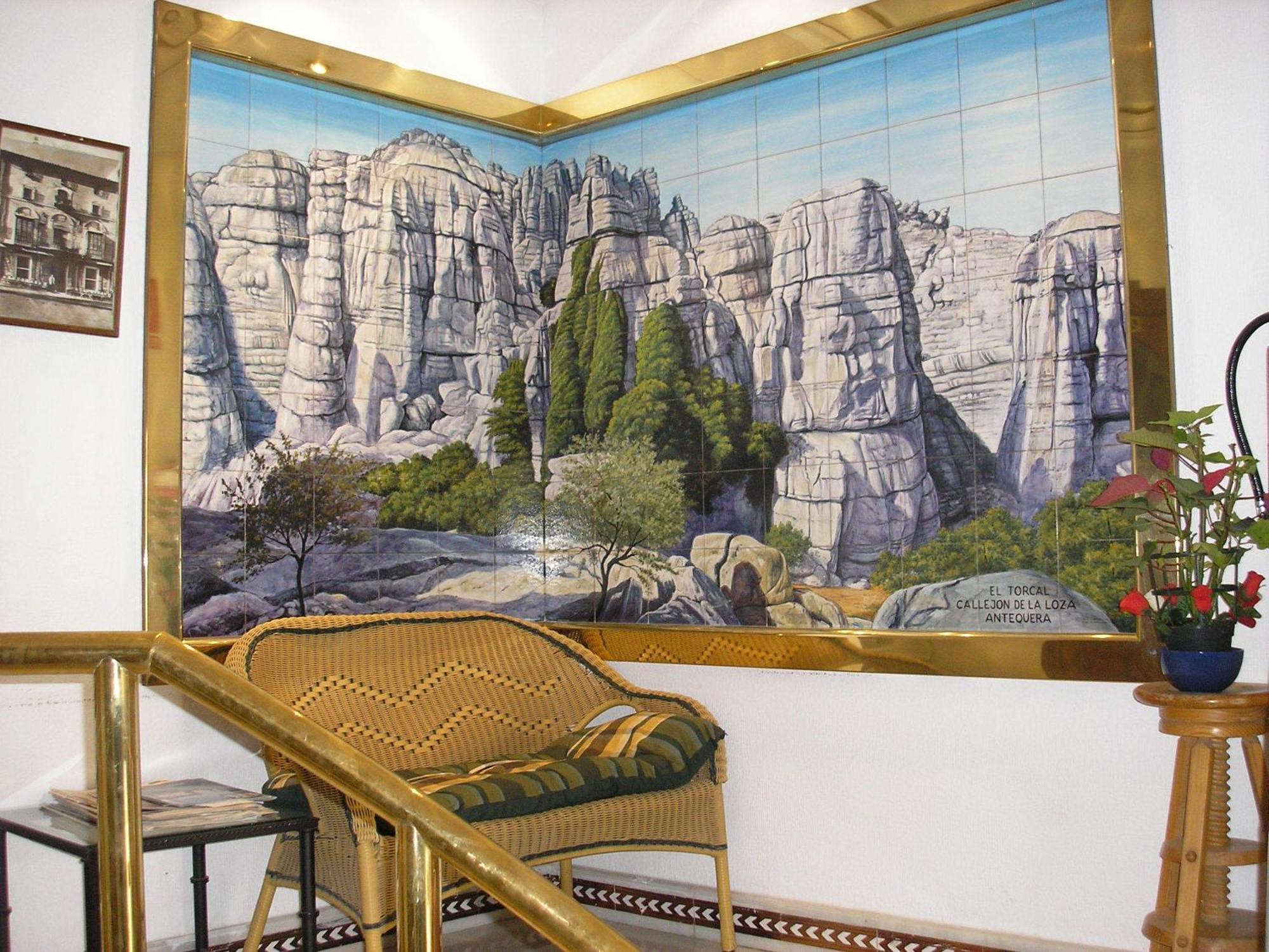 Hostal Colon Antequera Interiør billede